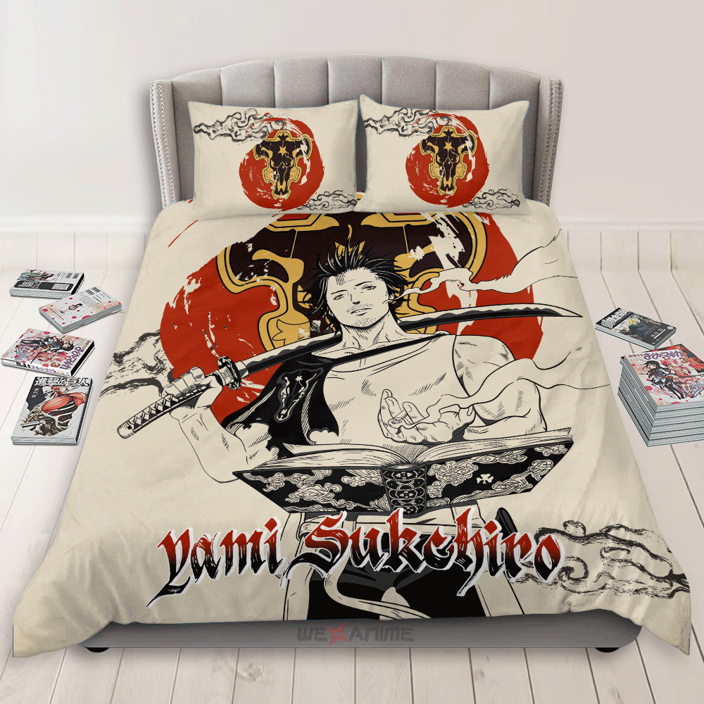 Yami Sukehiro Bedding Set Anime Bedding Room