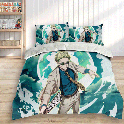 Kento Nanami Polyester Duvet Cover Set