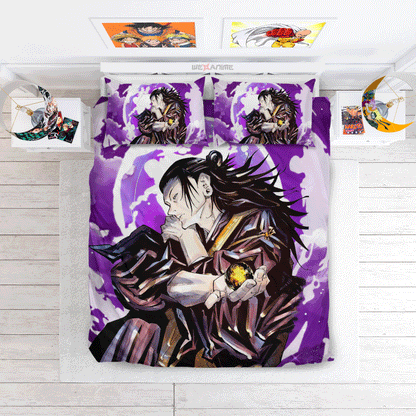 Suguru Geto Polyester Duvet Cover Set