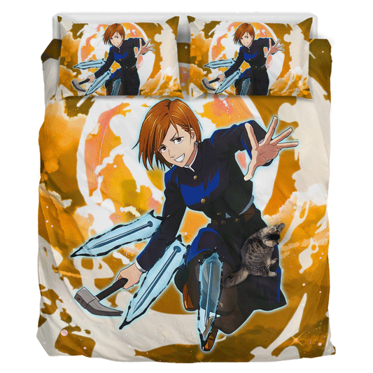 Nobara Kugisaki Polyester Duvet Cover Set