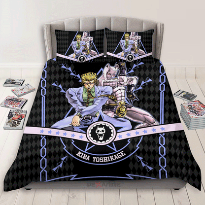 Kira Yoshikage Polyester Duvet Cover Set