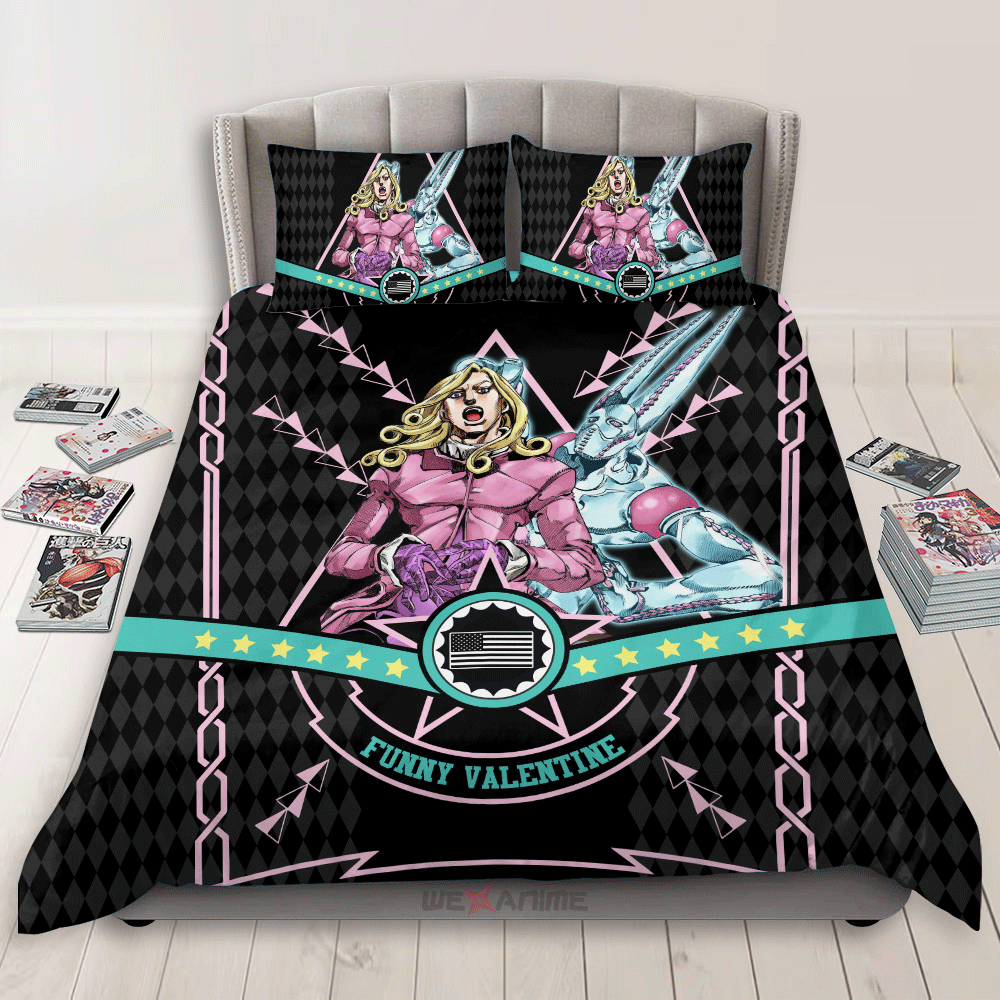 Funny Valentine Polyester Duvet Cover Set