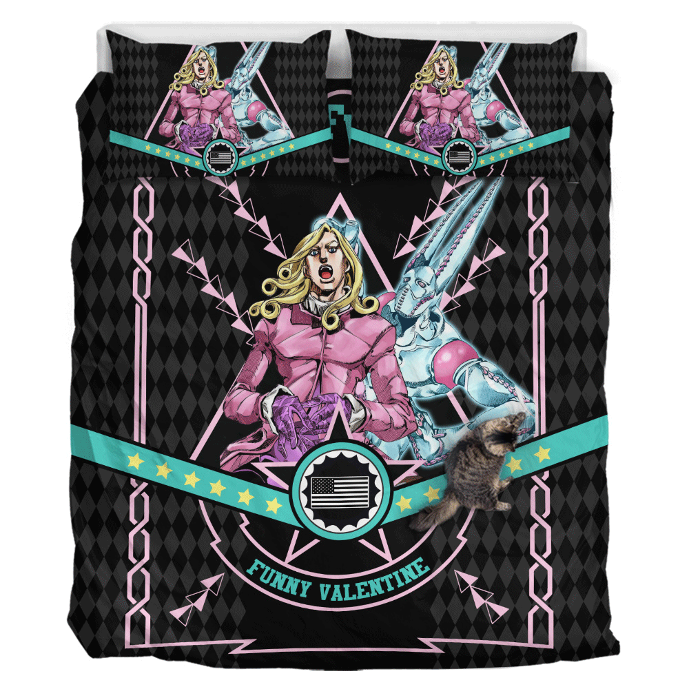 Funny Valentine Polyester Duvet Cover Set