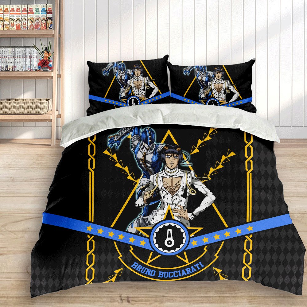 Bruno Bucciarati Polyester Duvet Cover Set
