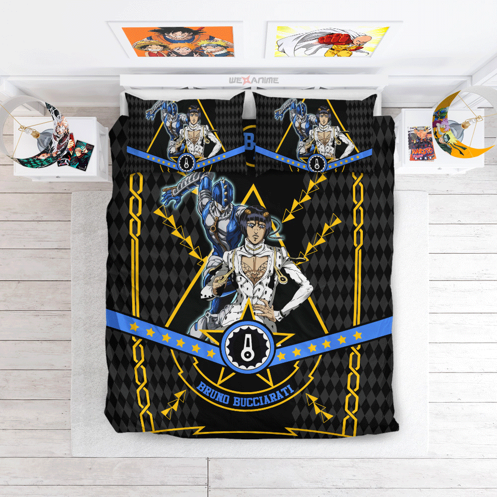 Bruno Bucciarati Polyester Duvet Cover Set