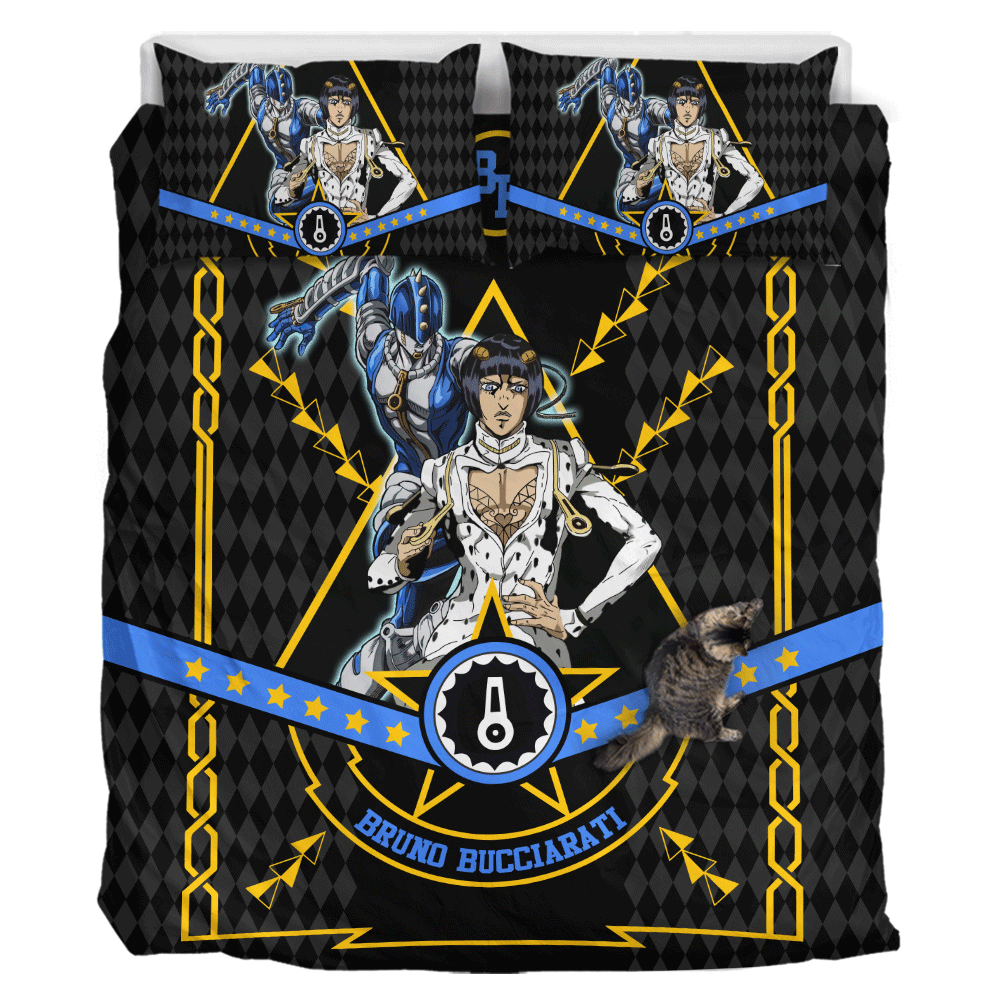 Bruno Bucciarati Polyester Duvet Cover Set