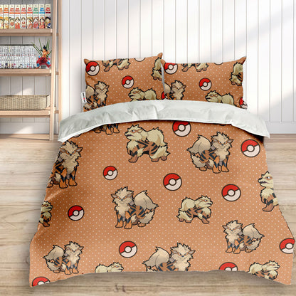 Arcanine Polyester Duvet Cover Set