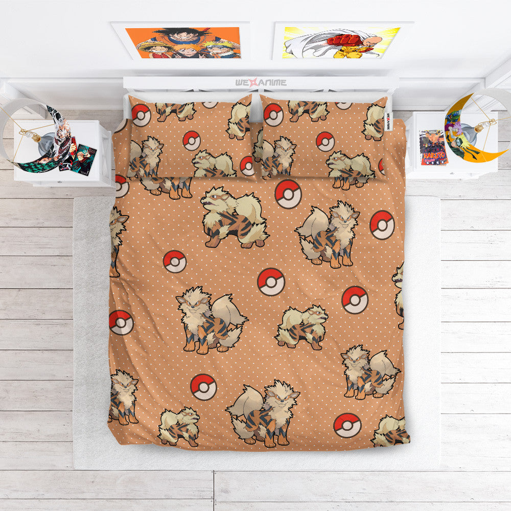 Arcanine Polyester Duvet Cover Set