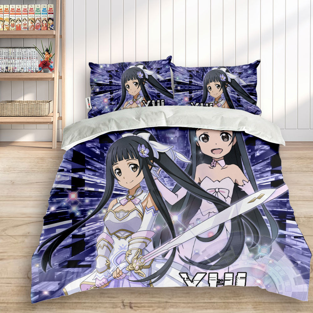 Yui Polyester Duvet Cover Set
