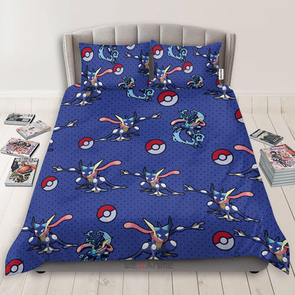 Greninja Polyester Duvet Cover Set