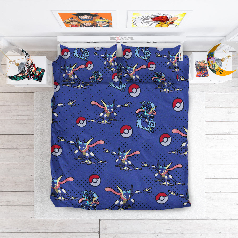 Greninja Polyester Duvet Cover Set