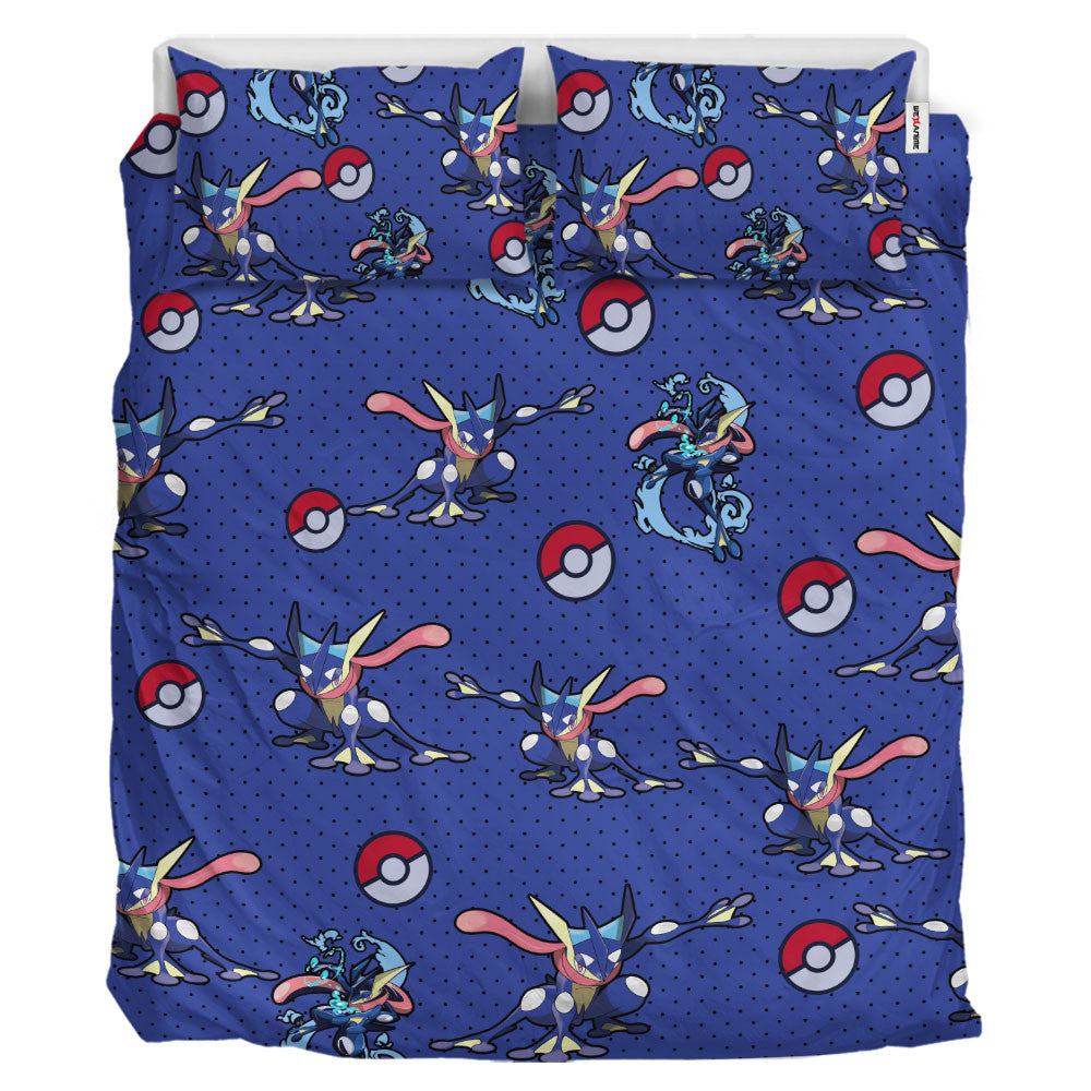 Greninja Polyester Duvet Cover Set