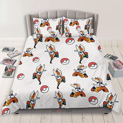 Cinderace Polyester Duvet Cover Set