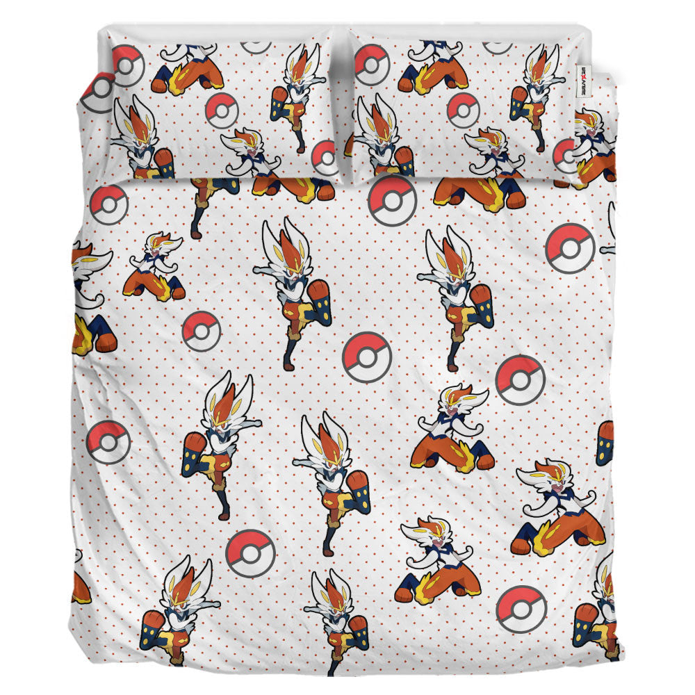 Cinderace Polyester Duvet Cover Set
