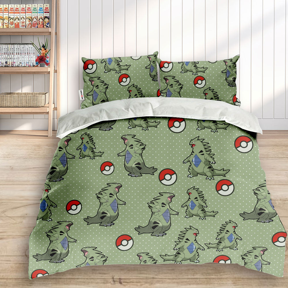 Tyranitar Polyester Duvet Cover Set