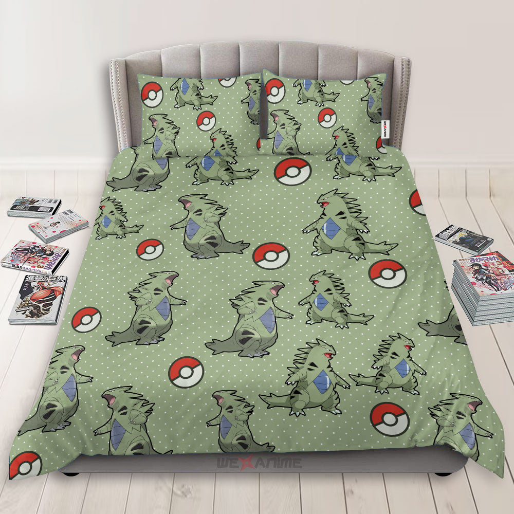 Tyranitar Polyester Duvet Cover Set