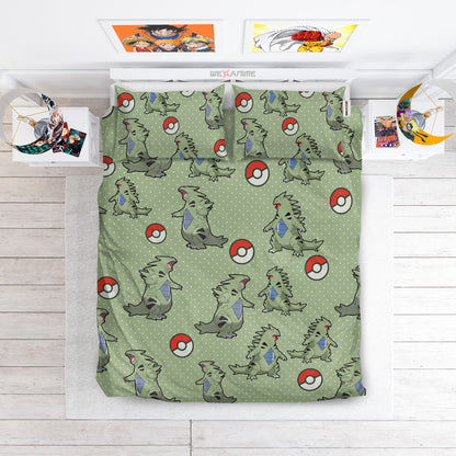 Tyranitar Polyester Duvet Cover Set