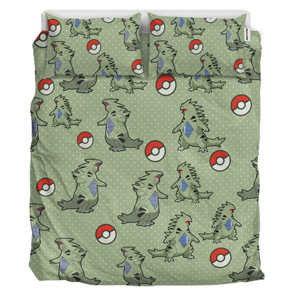 Tyranitar Polyester Duvet Cover Set