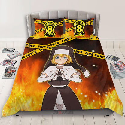 Iris Polyester Duvet Cover Set