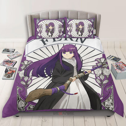 Frieren Fern Polyester Duvet Cover Set