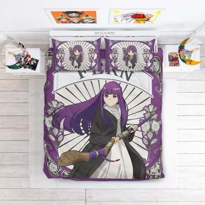 Frieren Fern Polyester Duvet Cover Set