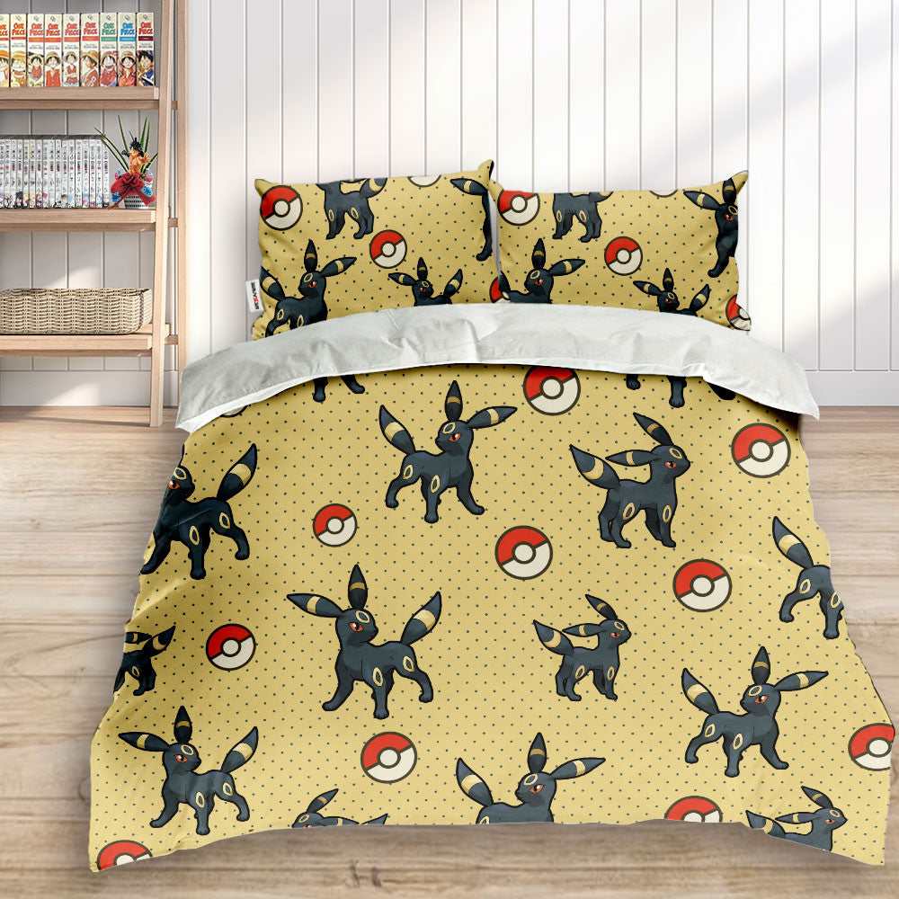 Umbreon Polyester Duvet Cover Set