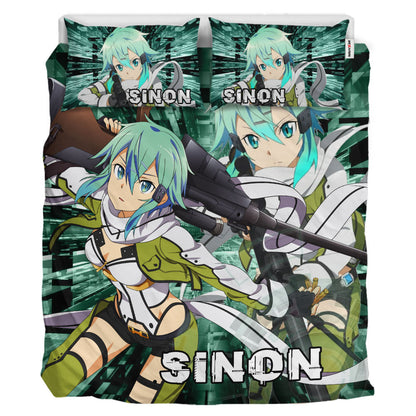 Sinon Polyester Duvet Cover Set