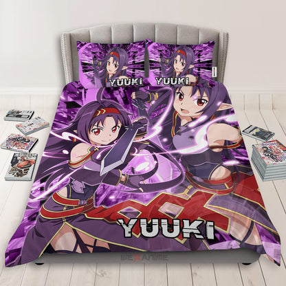 Konno Yuuki Polyester Duvet Cover Set