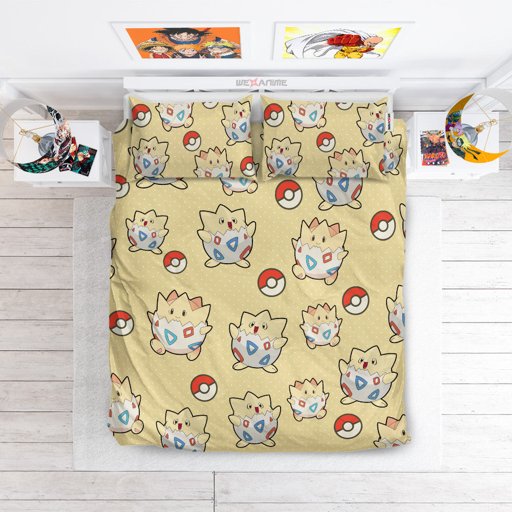 Togepi Polyester Duvet Cover Set