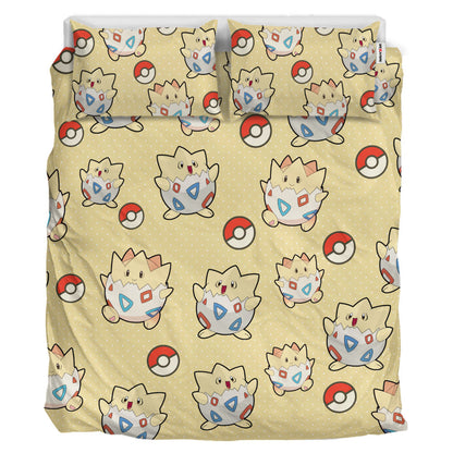 Togepi Polyester Duvet Cover Set
