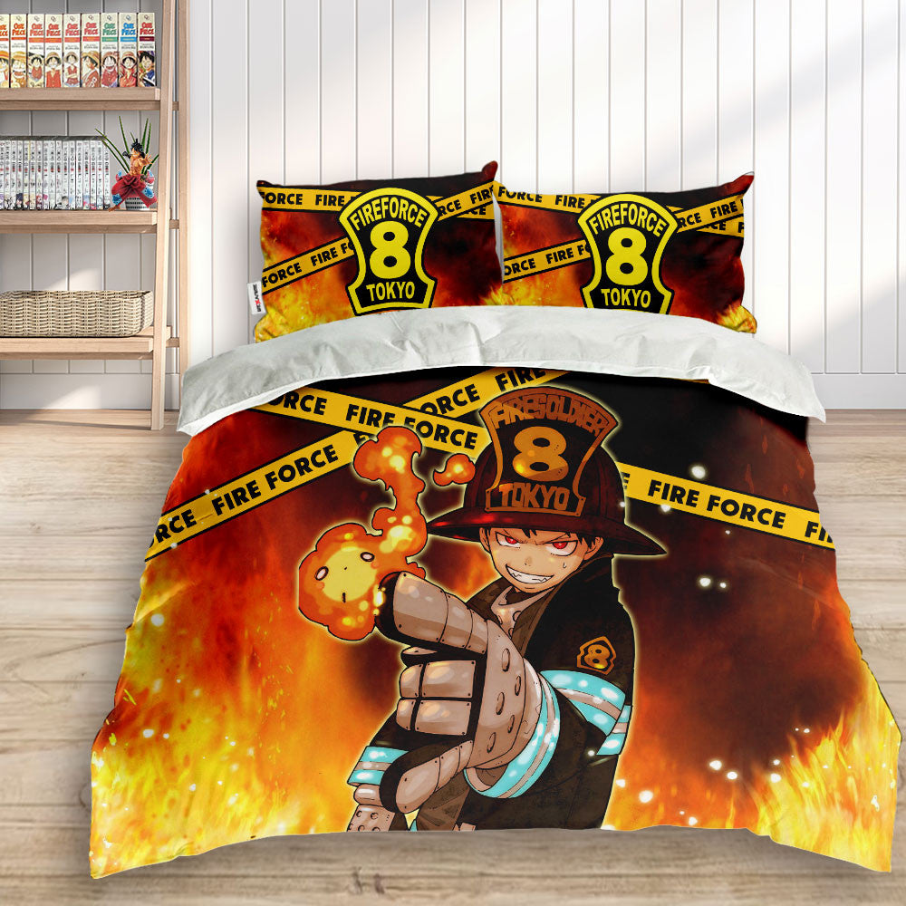 Shinra Kusakabe Polyester Duvet Cover Set