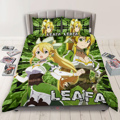 Leafa Polyester Duvet Cover Set