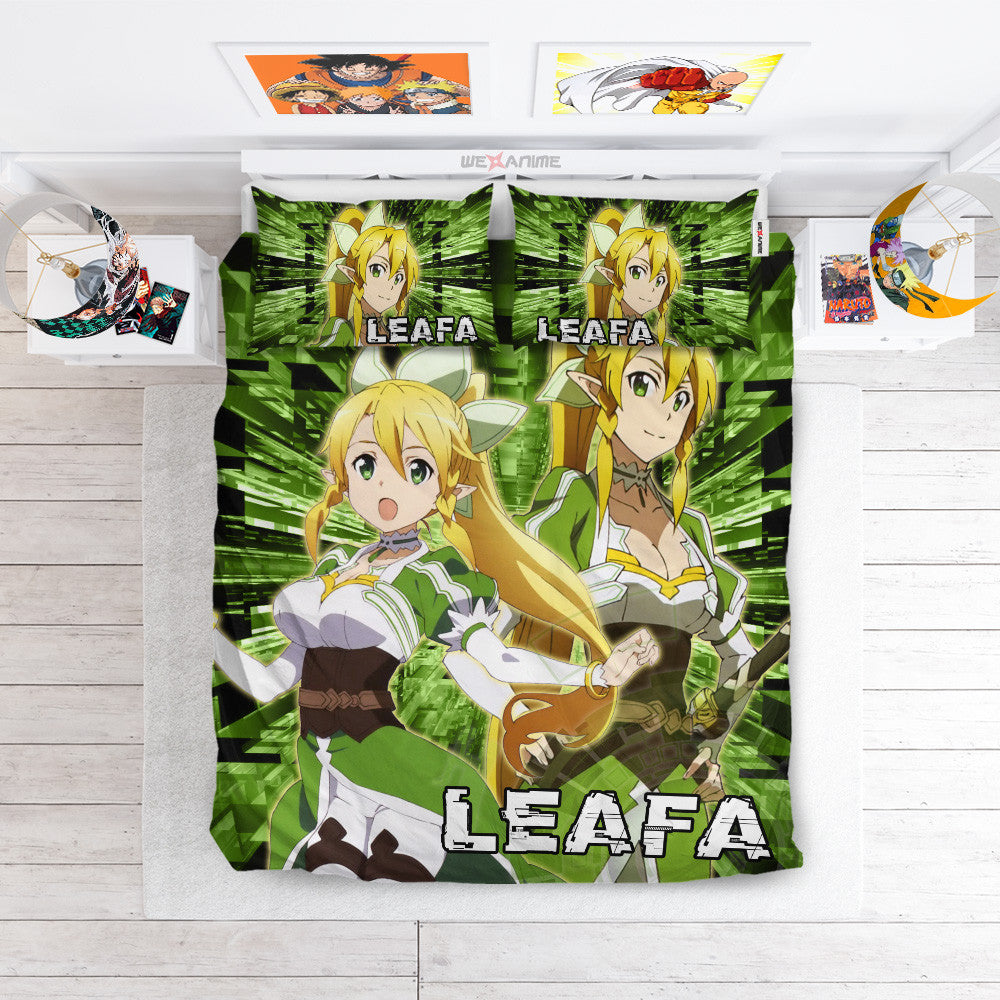 Leafa Polyester Duvet Cover Set