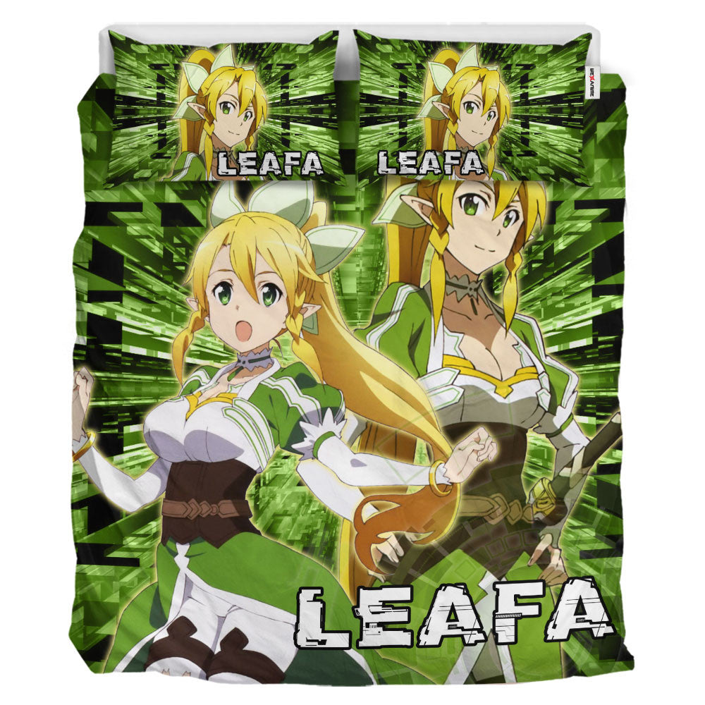 Leafa Polyester Duvet Cover Set