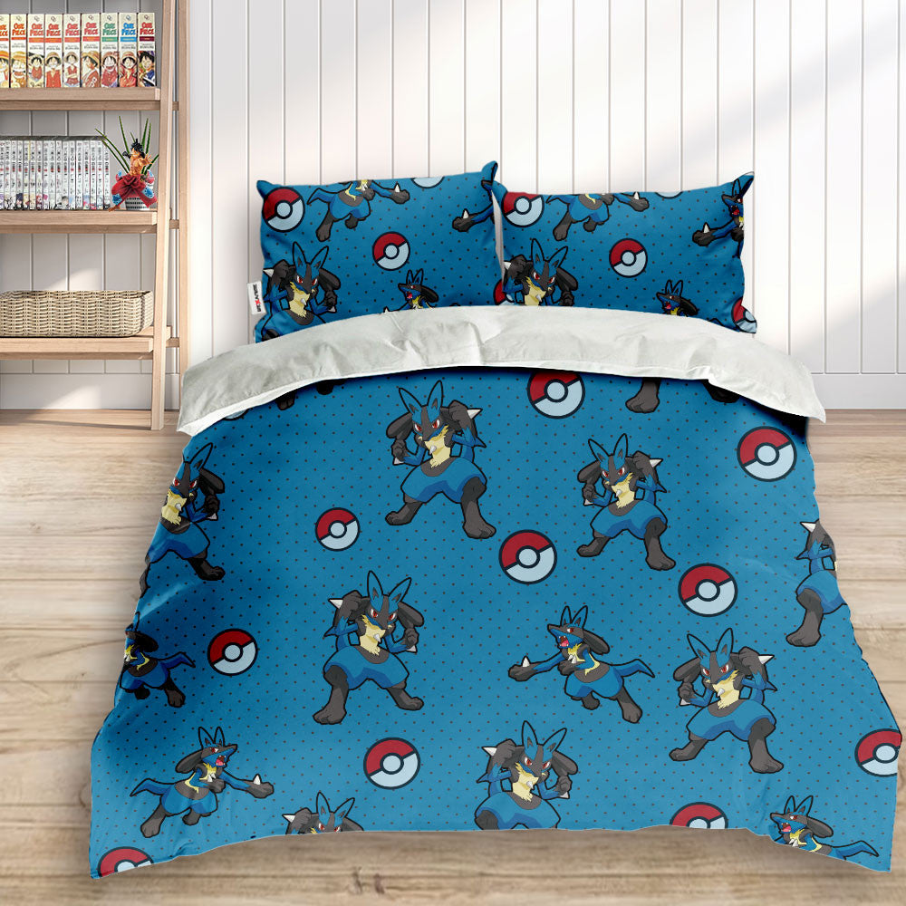 Lucario Polyester Duvet Cover Set