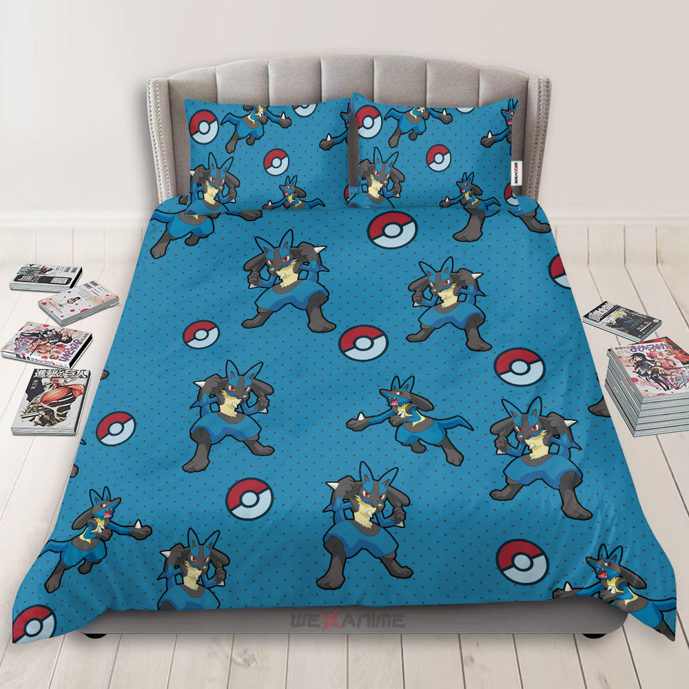 Lucario Polyester Duvet Cover Set