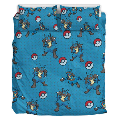 Lucario Polyester Duvet Cover Set