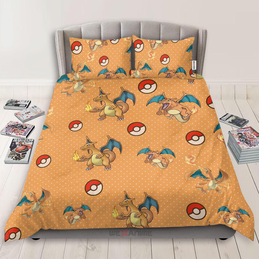 Charizard Polyester Duvet Cover Set