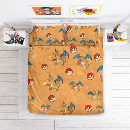 Charizard Polyester Duvet Cover Set