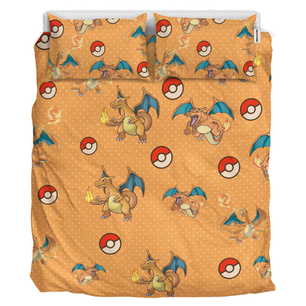 Charizard Polyester Duvet Cover Set