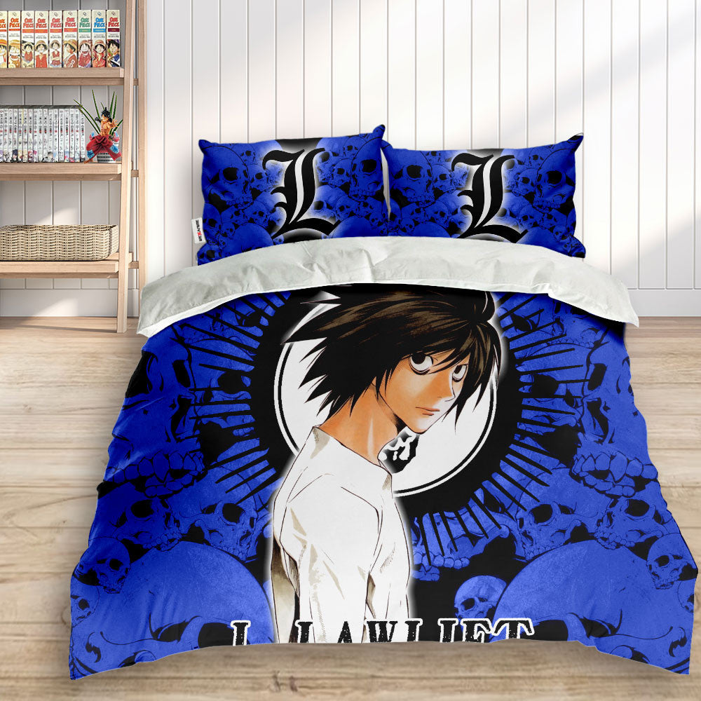 L Lawliet Polyester Duvet Cover Set