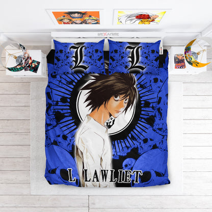 L Lawliet Polyester Duvet Cover Set
