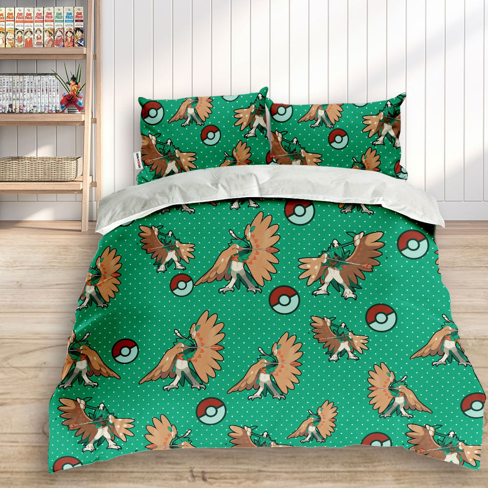 Decidueye Polyester Duvet Cover Set