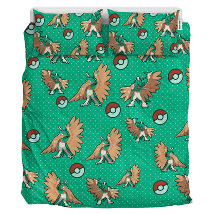 Decidueye Polyester Duvet Cover Set
