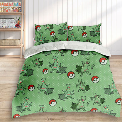 Sceptile Polyester Duvet Cover Set