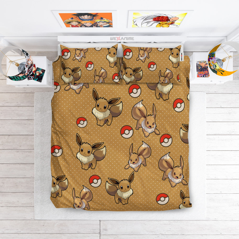 Eevee Polyester Duvet Cover Set