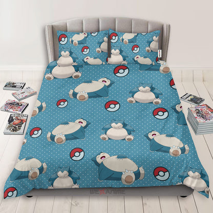 Snorlax Polyester Duvet Cover Set