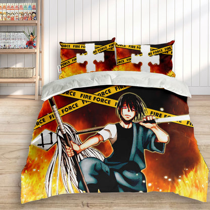 Benimaru Shinmon Polyester Duvet Cover Set