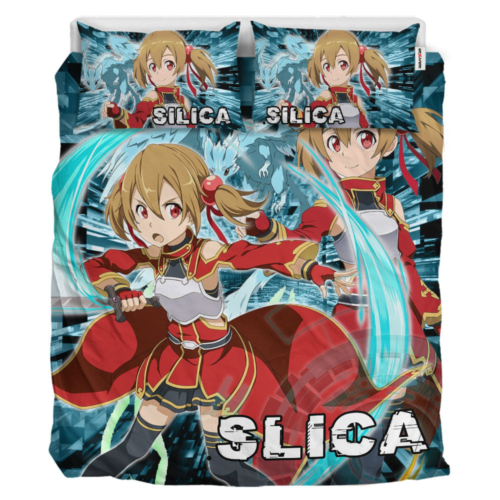 Silica Polyester Duvet Cover Set