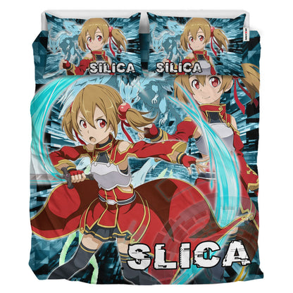 Silica Polyester Duvet Cover Set